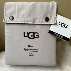 UGG Haven Cooling Technology queen Sheet Set NWT